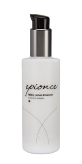 Epionce Limpiador Lechoso, botella suave para limpieza diaria sin irritación.