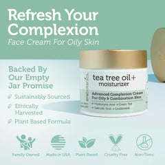 Era Organics crema arbol-de-te control-brillos para un aspecto mate