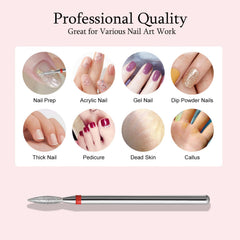 ERUIKA set portátil para manicura y pedicura en casa o en el salón.