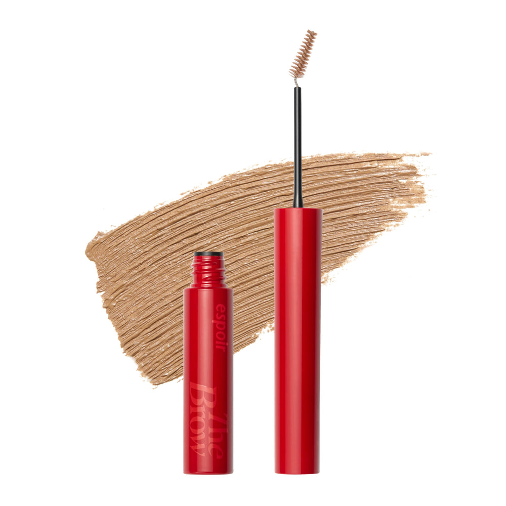 Espoir fijación de color para cejas en tono beige, acabado suave.