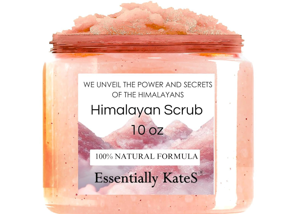 Essentially KateS exfoliante sal del Himalaya: textura cremosa para exfoliar con suavidad.