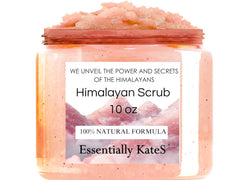 Essentially KateS exfoliante sal del Himalaya: textura cremosa para exfoliar con suavidad.