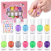 ETyJO set esmaltes para niñas, caja regalo, ideal para fiestas.