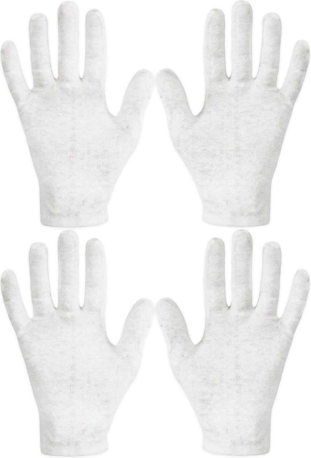 Guantes Eurow para humectación nocturna que ayudan a bloquear la crema en la piel.