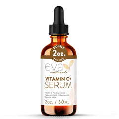 Eva Naturals Serum de Vitamina C con Retinol para claridad de la piel.