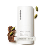 Desodorante evolvetogether sin aluminio en envase, aroma Vetiver y Cedro para uso diario