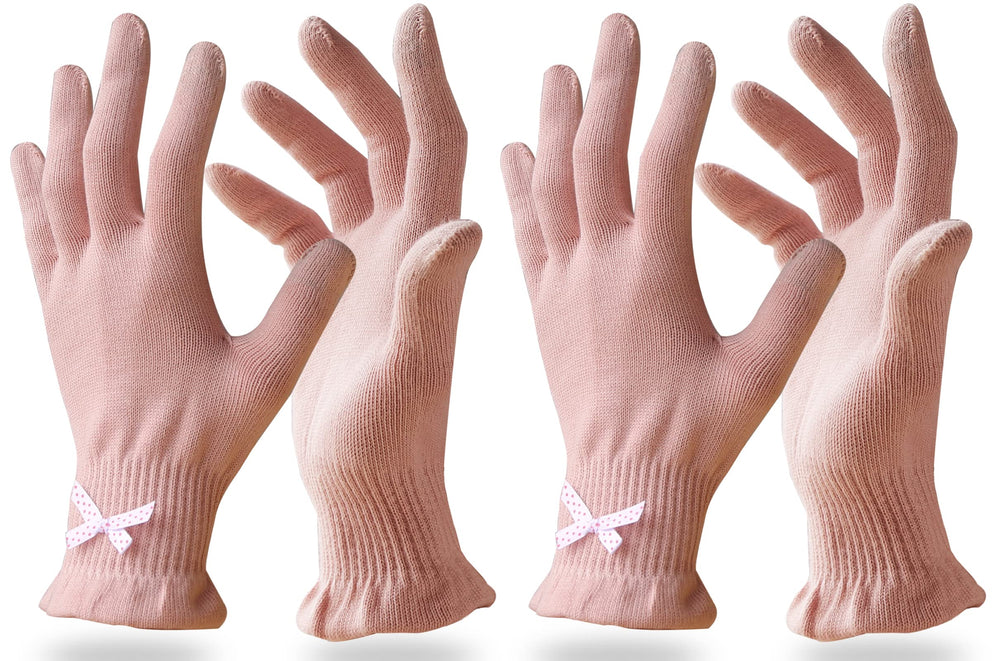 Evridwear guantes de algodón para hidratación suave de las manos.