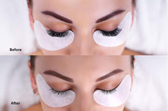 Aplicador para eliminar adhesivo de pestañas con Existing Beauty, manejo preciso