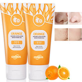 FAIRYTALESPACE gel exfoliante naranja para rostro y cuerpo, limpieza suave y piel sedosa.