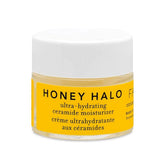 Farmacy Honey Halo, bote primer plano, hidratación para piel seca.