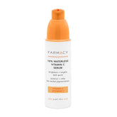 Serum Farmacy con vitamina C al 10% para iluminación de la piel.