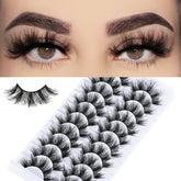 Las pestañas FARRED con efecto ojo de muñeca proporcionan una mirada suave y definida.