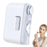 Fetetieau cortauñas eléctrico, vista frontal, diseño blanco para uso diario.