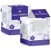 FFEWAFP: toallas faciales desechables, 100 unidades, dos cajas; limpieza suave para la piel.