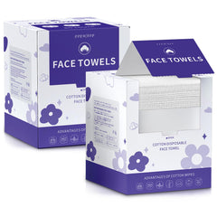FFEWAFP: toallas faciales desechables, 100 unidades, dos cajas; limpieza suave para la piel.