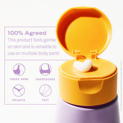 First Aid Beauty Crema Desodorante debajo de los senos, mantiene frescura discreta todo el día.