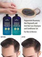 First Botany acondicionador menta romero, textura crema, deja cabello suave y manejable.