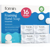 Recargas de FOMIN en tabletas para rellenar jaboneros espumosos.