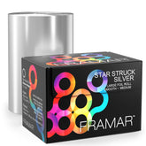 FRAMAR feuilles aluminium mèches longues offrent une couverture homogène lors des colorations.