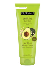 La mascarilla Freeman Aguacate y Avena muestra textura cremosa para aplicación facial suave.