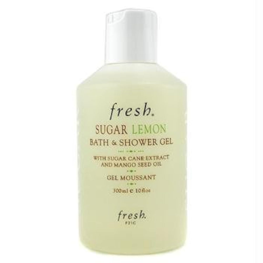 Fresh Gel de baño Limón Azucarado: botella mostrando aroma cítrico para piel suave