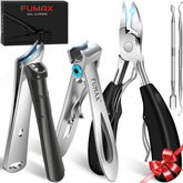FUMAX conjunto cortaúñas 5-en-1 para uso diario.