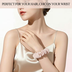 GALAGLIMMER scrunchies anti-dano para cabello suave y seguro durante el día