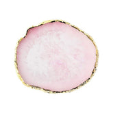 GAOSENLONK Paleta de resina para arte de uñas rosa, ideal para mezclar colores.