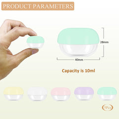 GAQWOK botes mini 10ml para maquillaje, compactos para bolso.