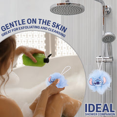 Get Trend Disney Stitch cepillo para el cabello con purpurina, desenreda y añade estilo.