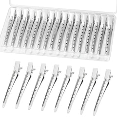 Gingbiss pinzas pato 3-5 pulgadas plateadas para deslizamiento suave.