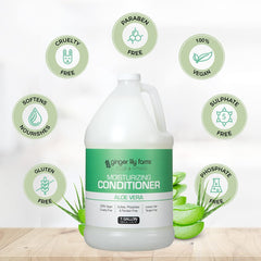 Aplicación en dispensador Ginger Lily Farms Club & Fitness, relleno sencillo.