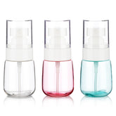 GIVITASOT tres-pack botellas-atomizadoras 1oz para viaje con rosca segura.