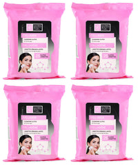 Global Beauty Care toallitas desmaquillantes con colágeno, paquete de 100, uso diario suave y desmaquillante.