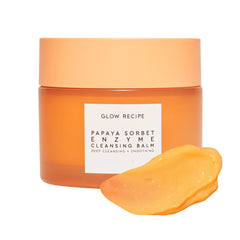 Glow Recipe Papaya Enzyme bálsamo desmaquillante derrite maquillaje y limpia suavemente
