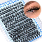 Goddvenus racimos pestañas delicadas, aplicación natural para un look suave y elegante