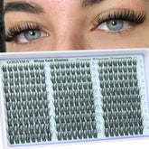 Goddvenus racimos de pestañas delicadas en caja para un look natural
