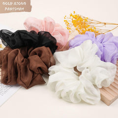 GOLD XIONG PADISHAH gomas grande chiffon, perfecto para dormir sin dejar pliegues