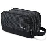 Gonex bolsa de aseo de viaje, resistente al agua, nylon duradero, ideal para viajes.