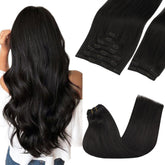 GOO GOO extensiones clip-in 20 pulgadas para un look más largo y natural