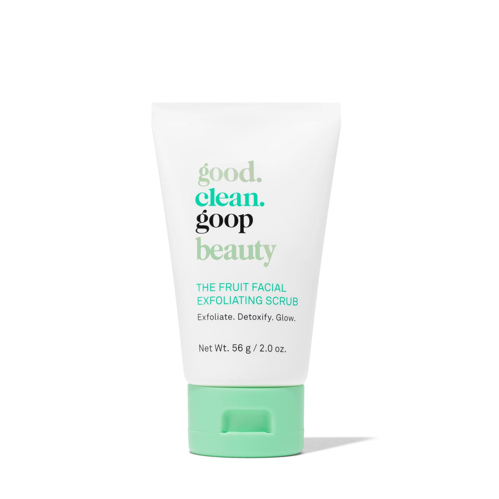good.clean.goop exfoliante-frutal rostro-textura suave para una piel luminosa