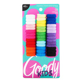 GOODY Kids coleteros Terry, colores variados, ideal para coletas duraderas sin dolor.