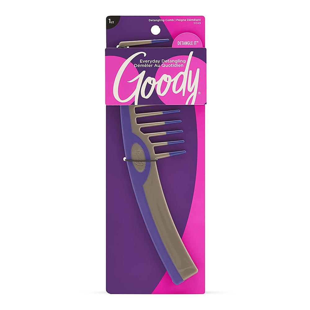 Goody peine-desenredante con agarre antideslizante para un peinado cómodo.