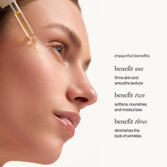 goop Aceite bakuchiol, gotero, alternativa suave al retinol para piel tersa.