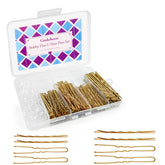 GudeKeen horquillas rubias en set compacto para peinados rápidos y discretos.