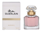 Mon Guerlain de Guerlain, botella elegante con lavanda para uso diario.