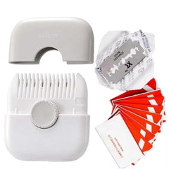 GUIYAL cortapelos 2 en 1 con peine doble, ideal para retoques rápidos.