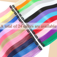 GZVIS extensiones cristal azul 22in en empaque independiente para evitar enredos y conservar calidad