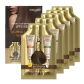 HAARAZ Tinte capilar marrón natural en botella para coloración suave y duradera