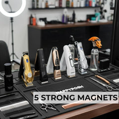 HAPPYPOSH organizador de herramientas para barbero mantiene tijeras y peines al alcance
